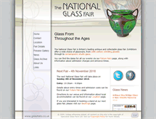 Tablet Screenshot of glassfairs.co.uk